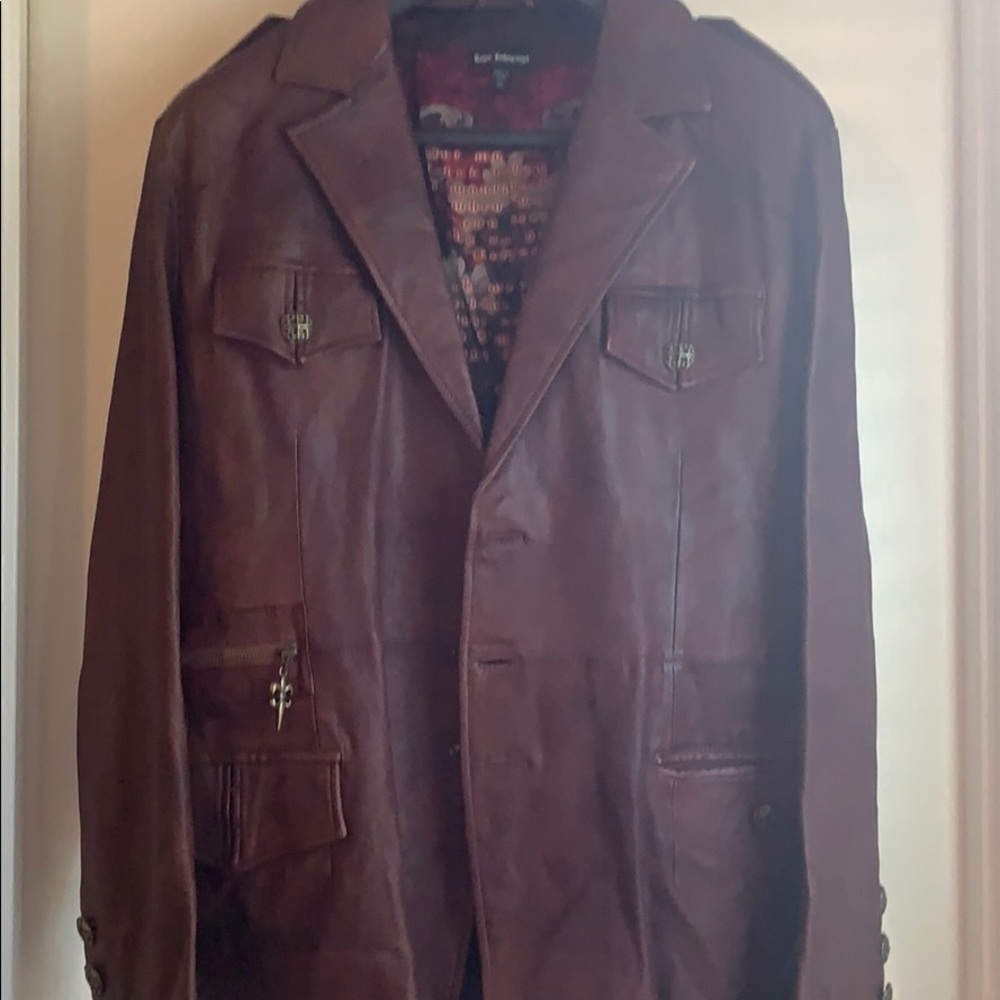 Leather Royal Underground jacket
